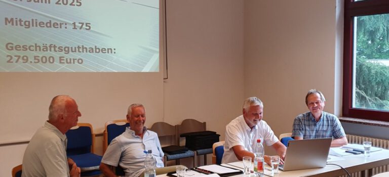BEG-Aufsichtsrat und Vorstand bei der GV 2025 in bester Laune