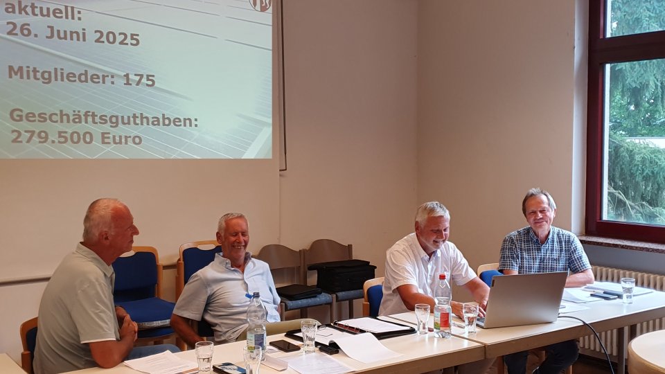 BEG-Aufsichtsrat und Vorstand bei der GV 2025 in bester Laune